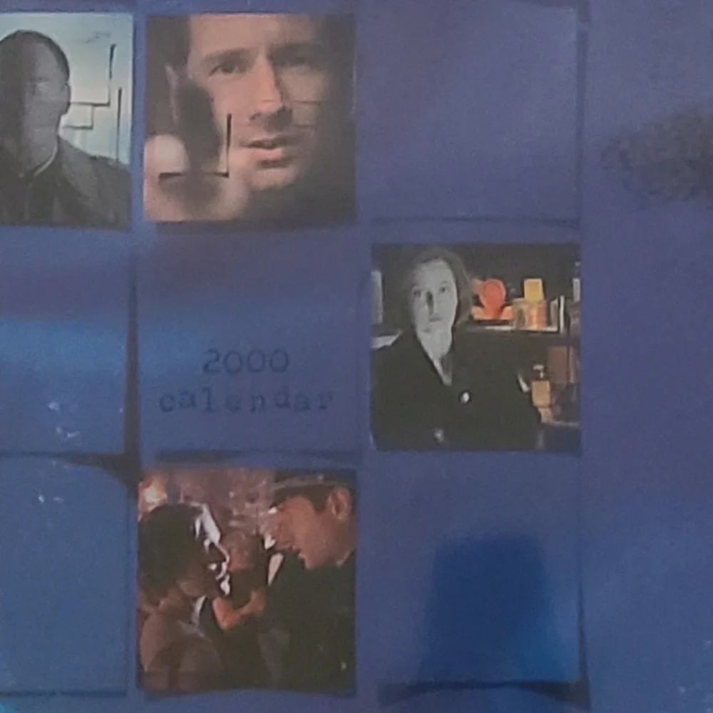 Vintage X-Files Calendar